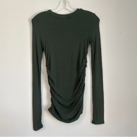 NWT n:philanthrophy Gavin Long Sleeve Tee, Green, Women's Small - Picture 8 of 8